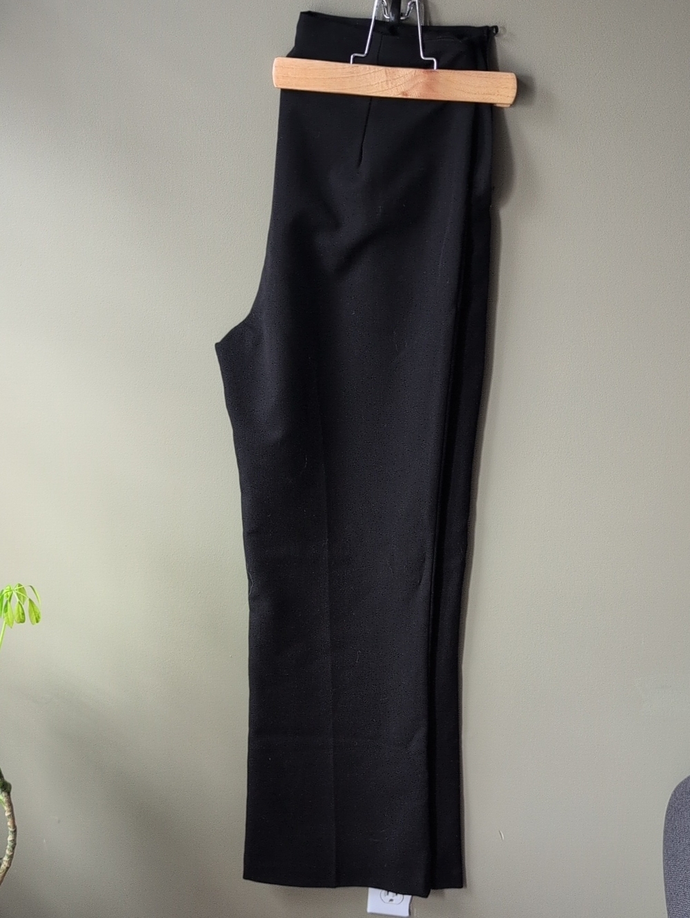 H&M Highwaist Flared Black Women's Trousers